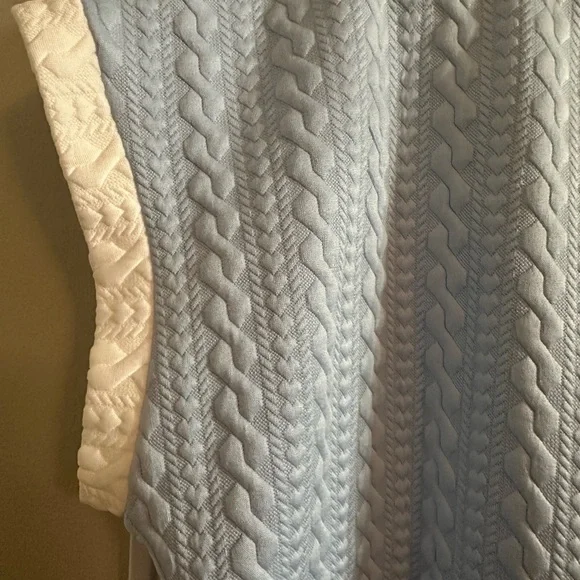 Cozy Light Blue Skirt Set - Picture 4 of 8